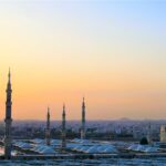 view of Saudi Arabian city