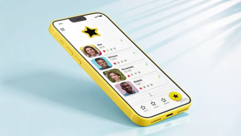 Snapchat Plus black star badge on phone screen showing premium features